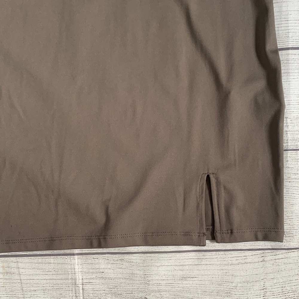 H&M Taupe Brown Short Sleeve T-Shirt Dress NWT - Picture 3 of 8